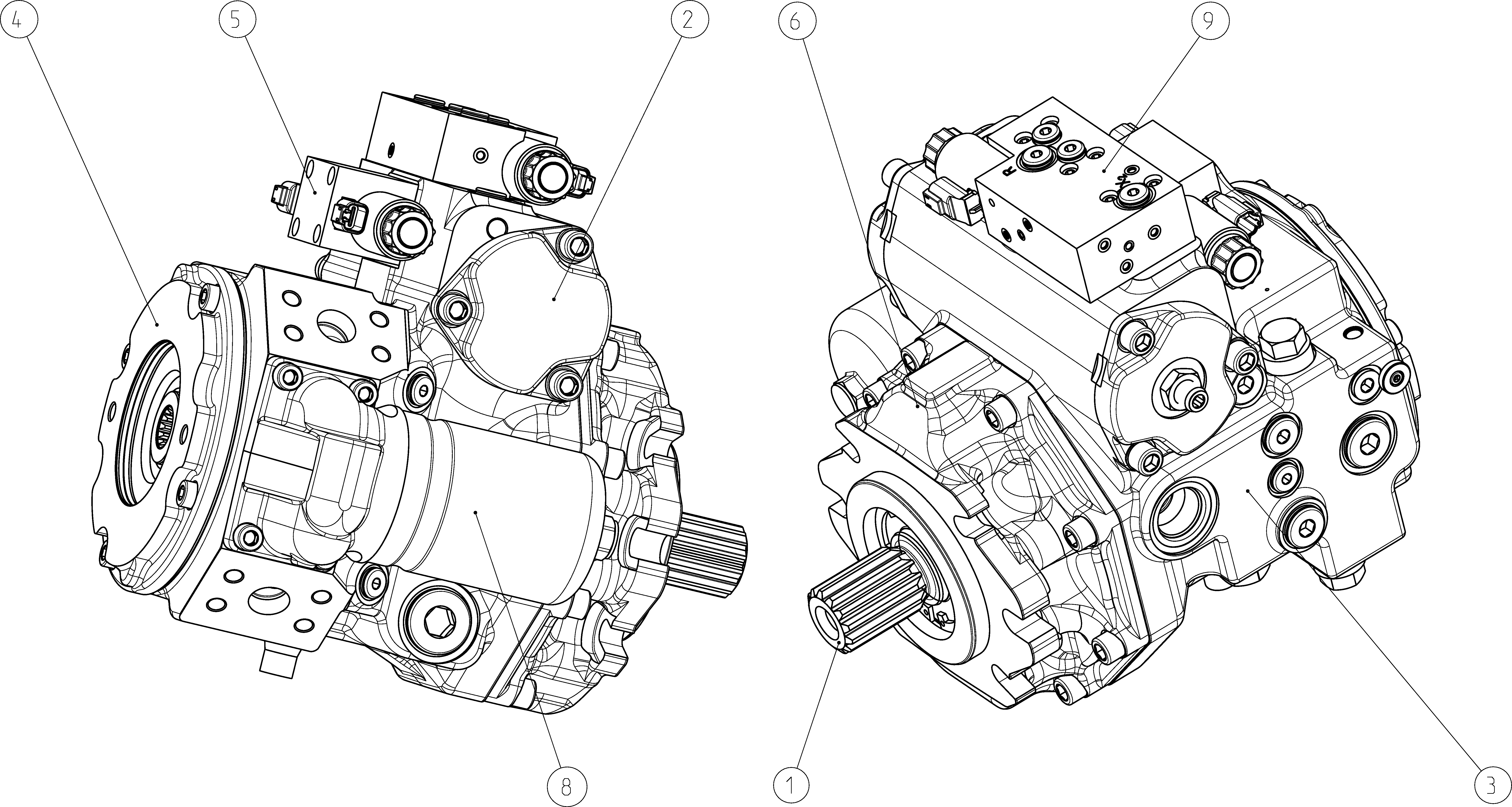 A4VG085EV1CP000/40MRNC6T11FB2S5AF00-0 — Drawing