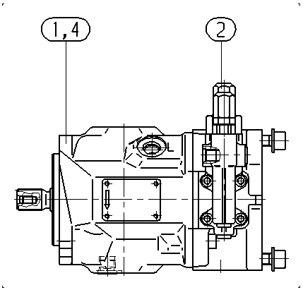 AA10VSO18DRG/31R-PKC62K01-S2049 — Drawing