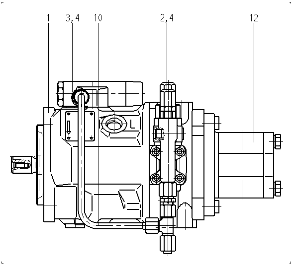 AA10VO28FHD/31R-PSC62G10 — Drawing