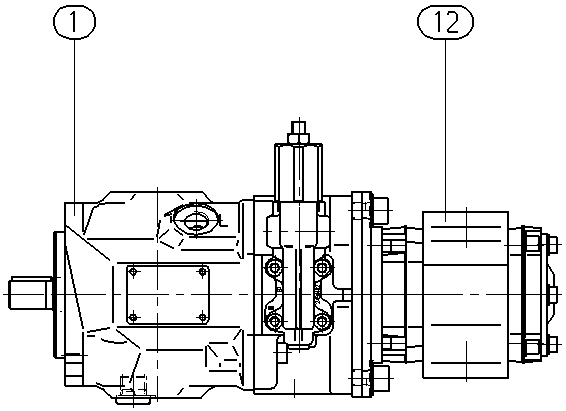 A A10VSO 18 DR /31R-PPA12O10 — Drawing