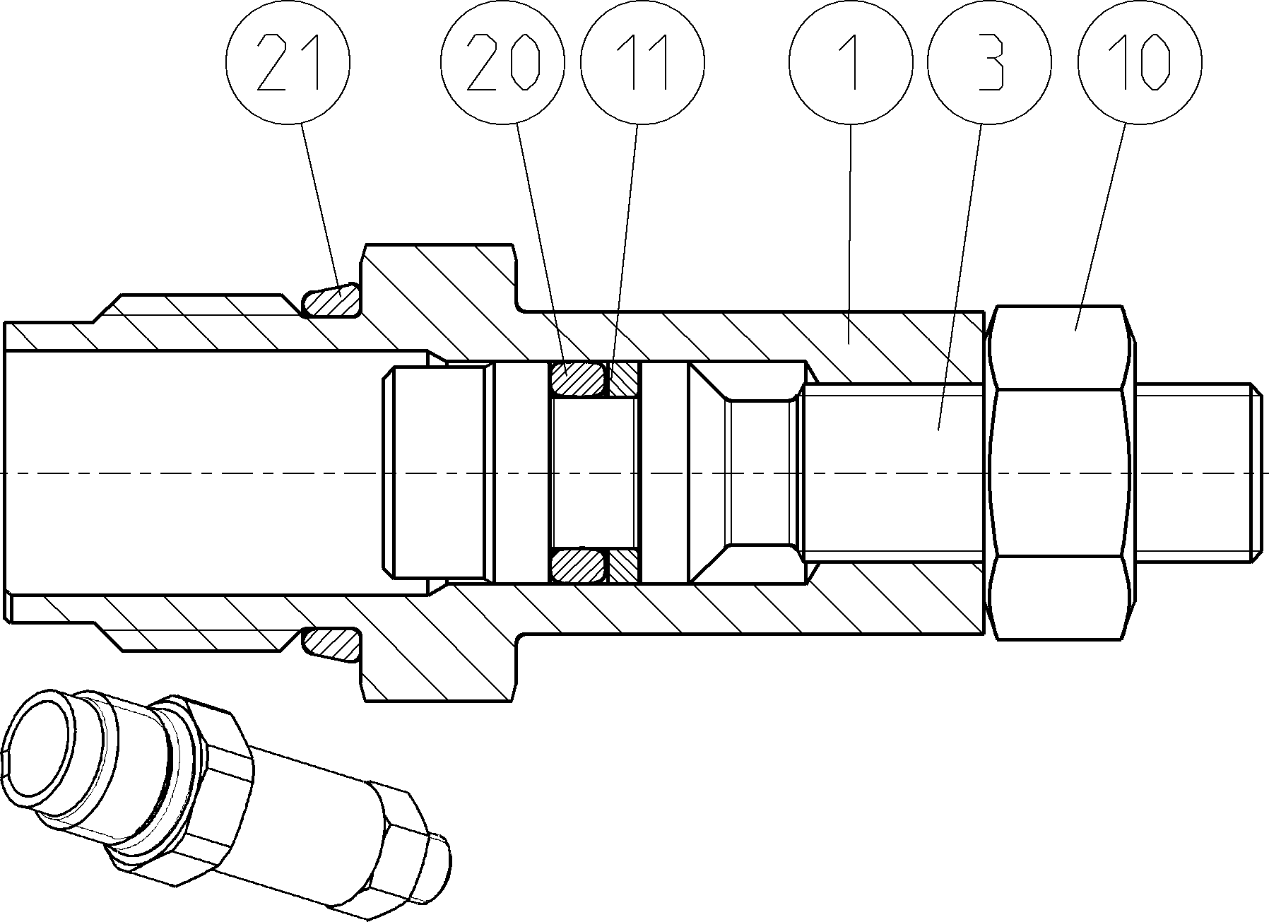 SERVO UNIT — Drawing