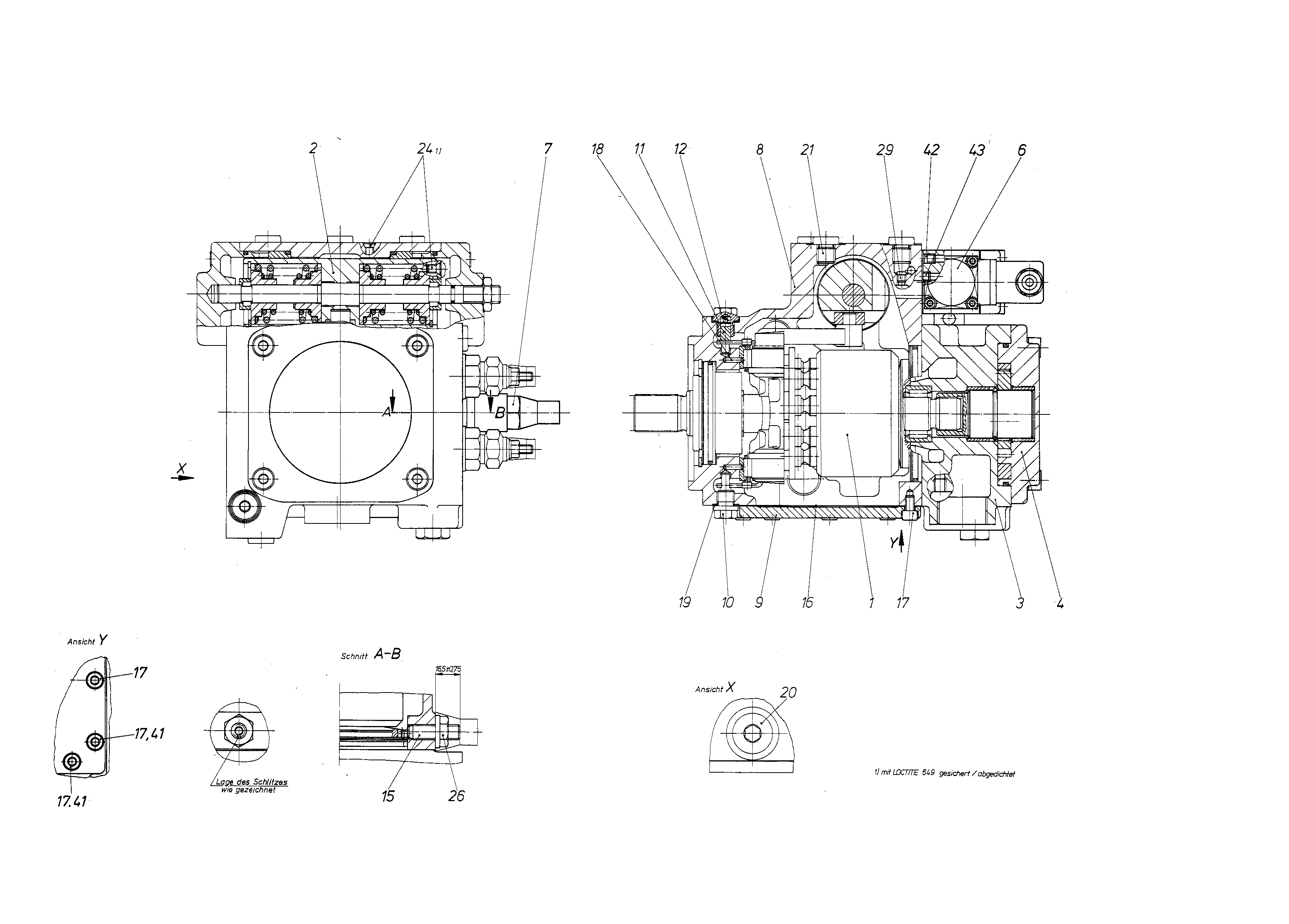 A4VG28DA16/30R-PZC10F001S-S — Drawing