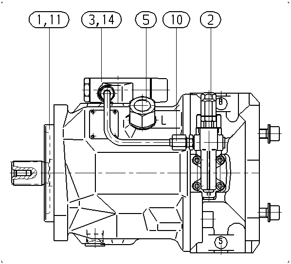 AA10VO71DFLR1/31R-PSC12K07 — Drawing