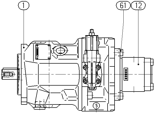 A A10VSO100 DR /31R-VPA12G10 — Drawing