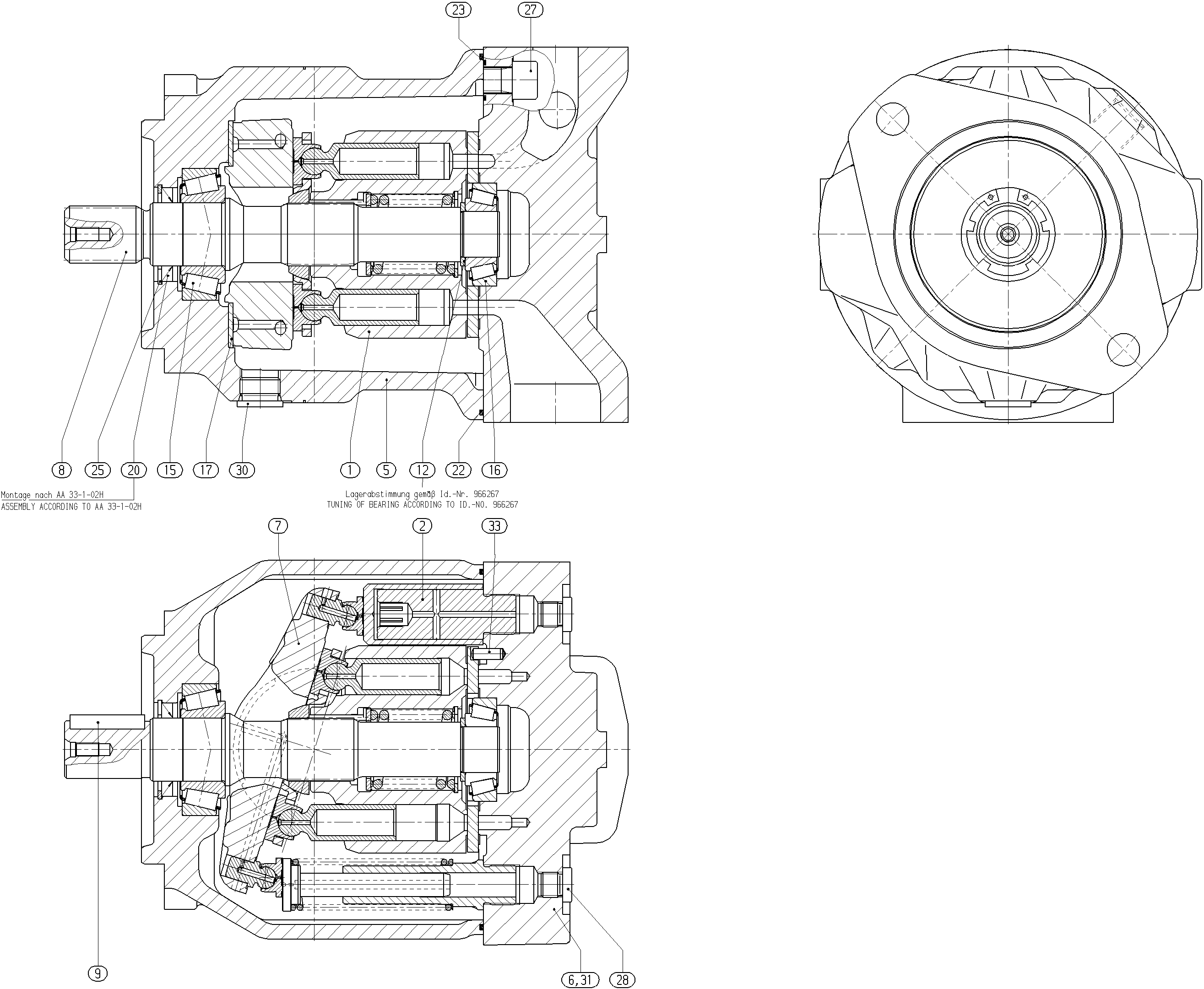 GH A10V O 74 OV /31L-VSC92N00 -SO97 — Drawing