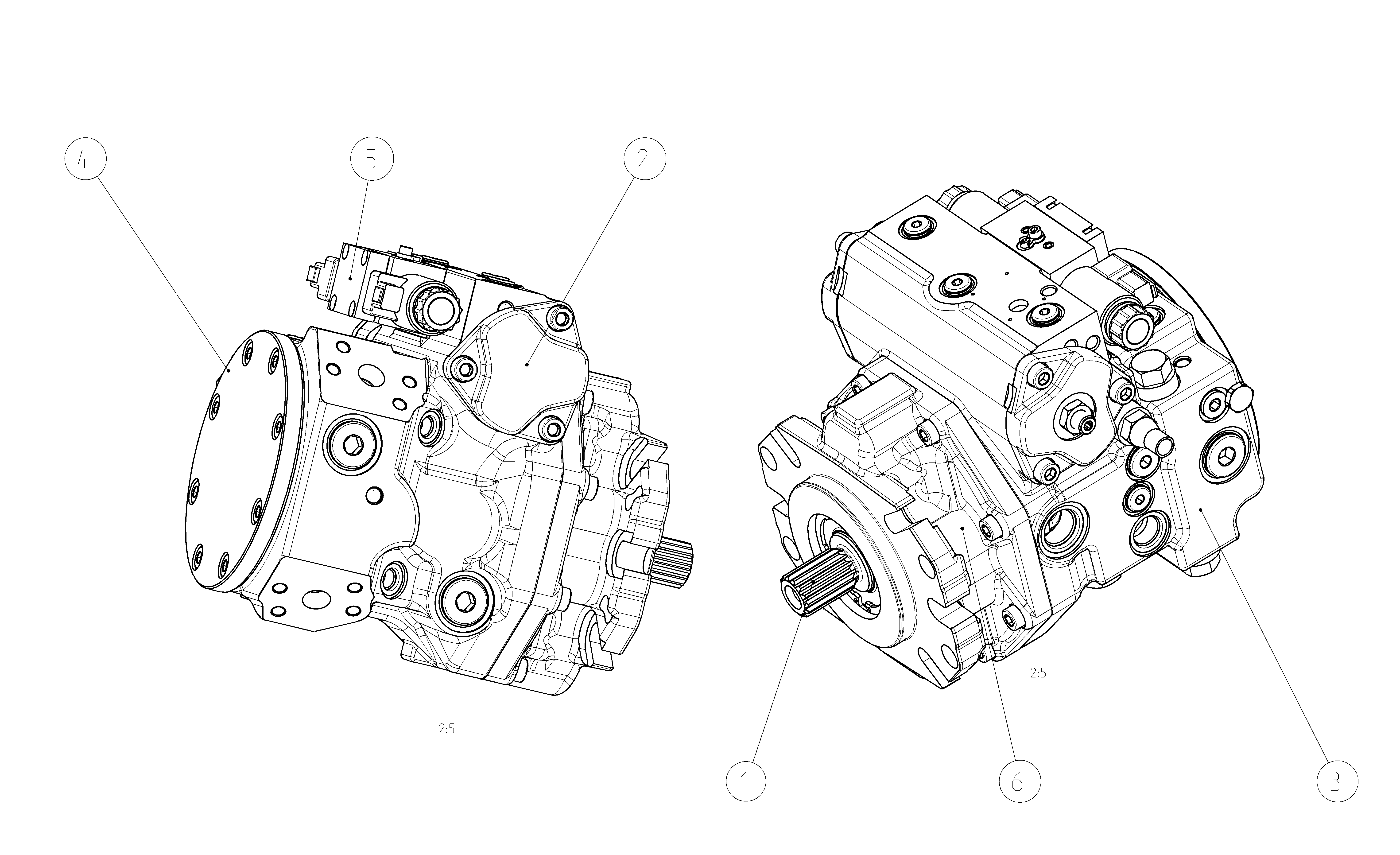 A4VG065EP1DP000/40MRNC6S71U0000CE00-S — Drawing