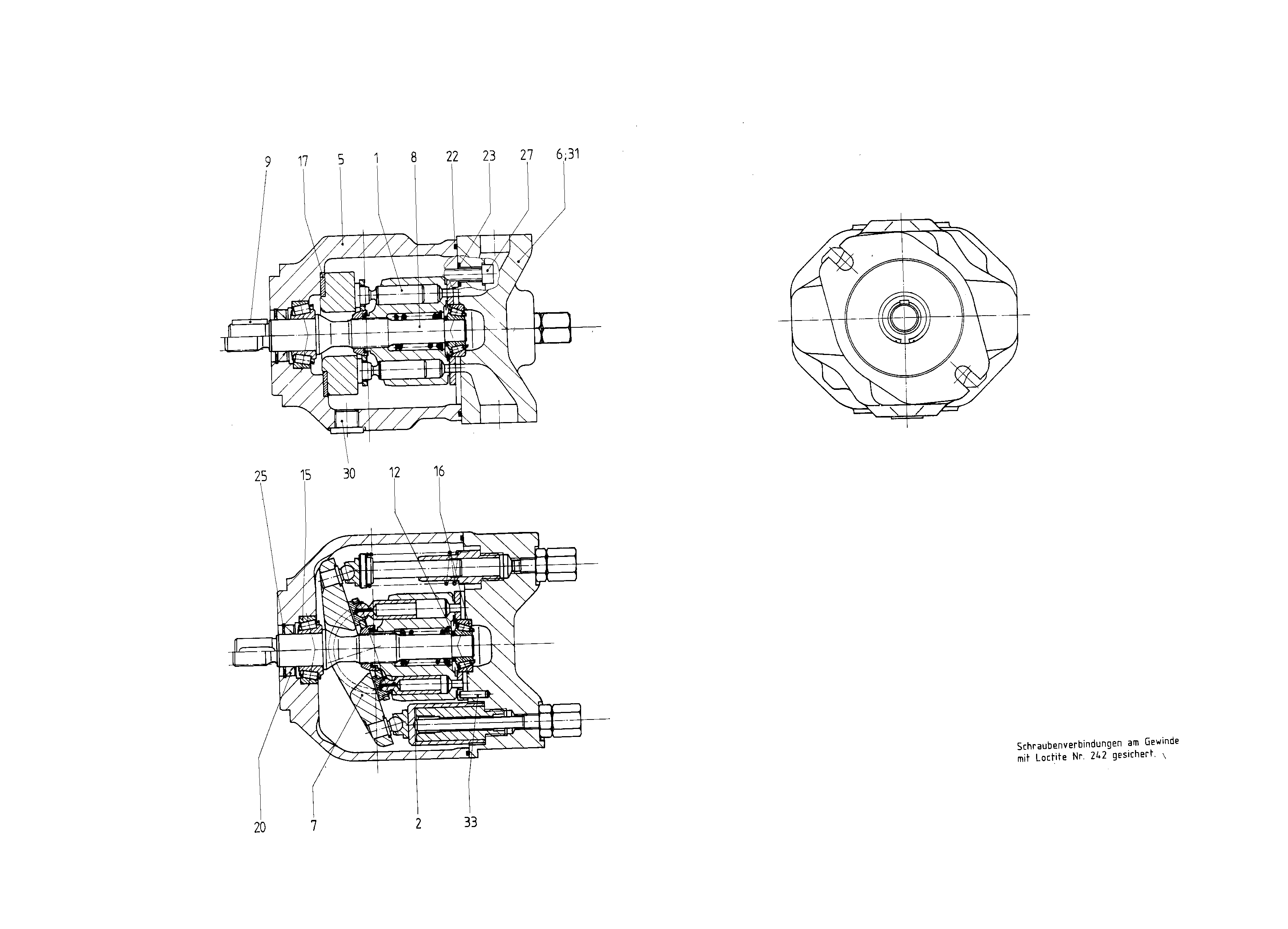 G A10VSO 18 OV /31R-VSA12N00 -SO 13 — Drawing