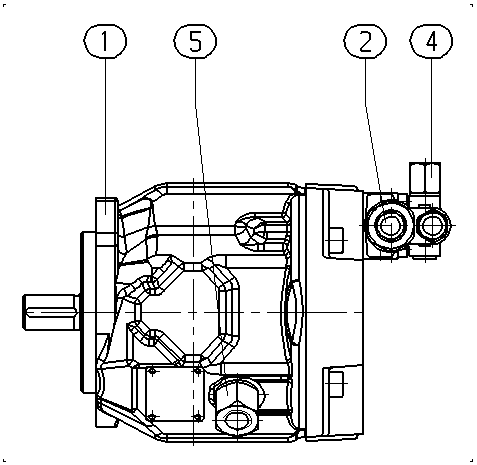 A A10V O 28 DRG /31L-PPC11N00 — Drawing