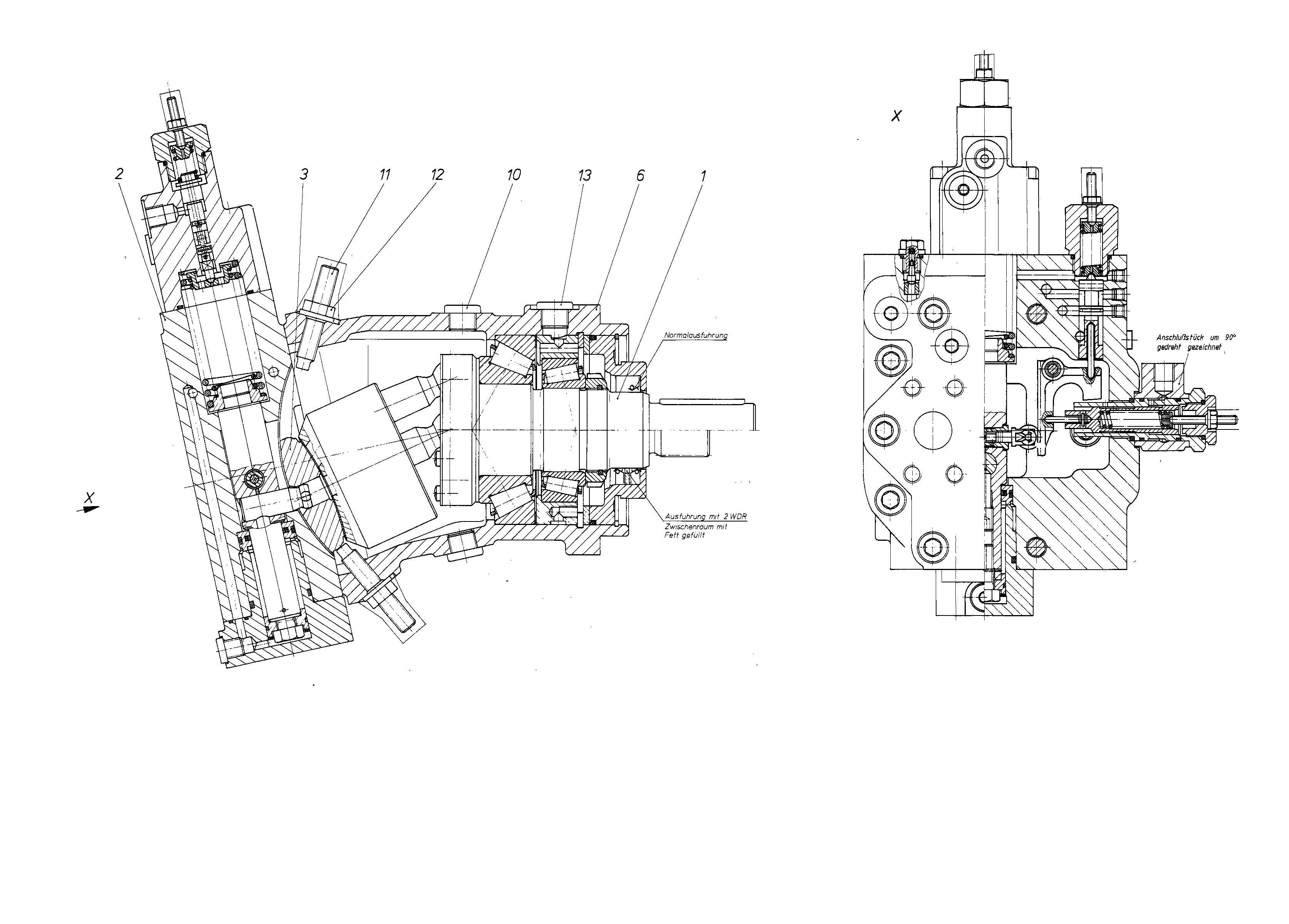 A7VO160LRCH6/61L-PZB01 — Drawing
