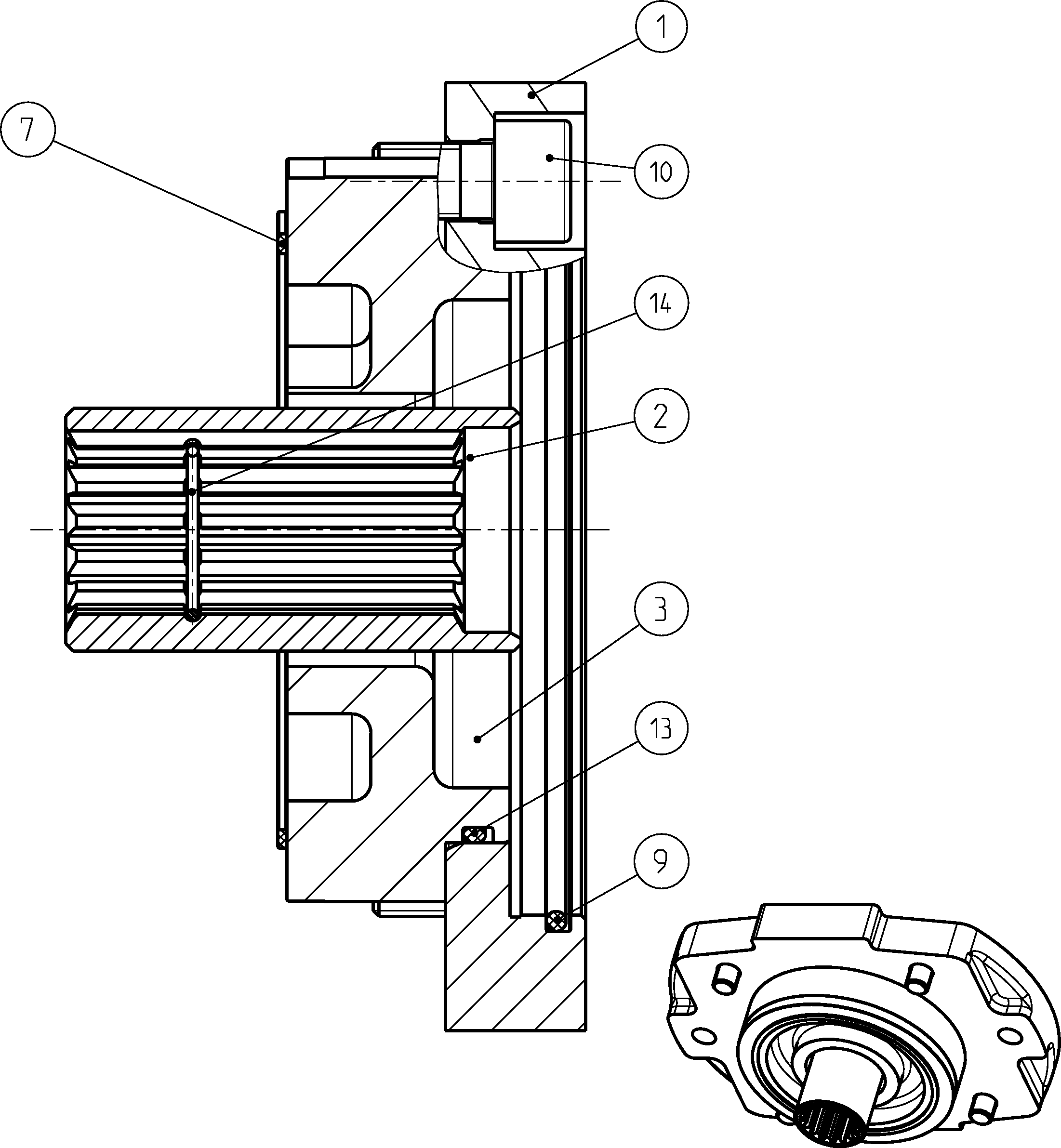 BELL HOUSING — Drawing