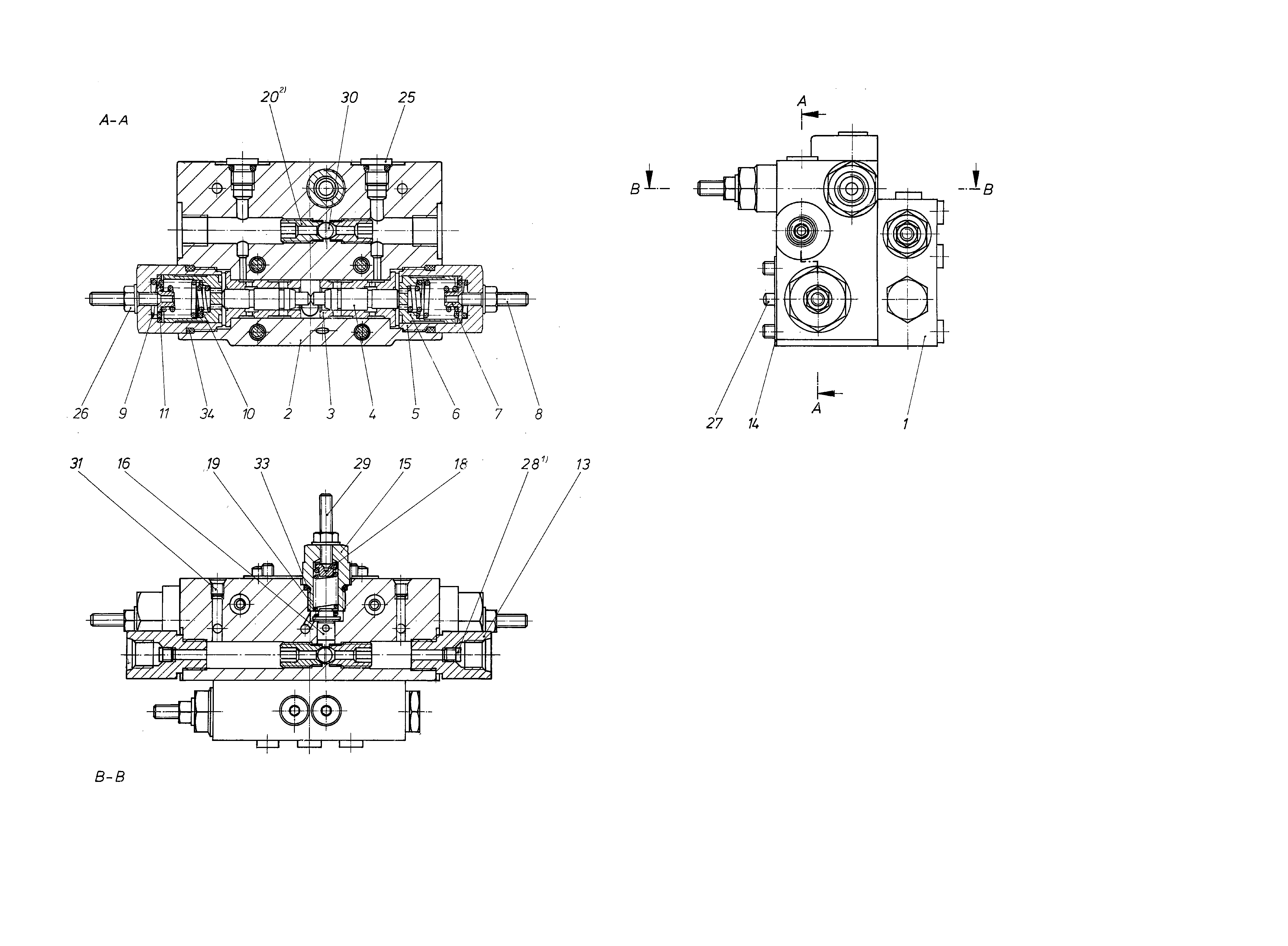 TORQUE-PRESSURE CONTROL VALVE — Drawing