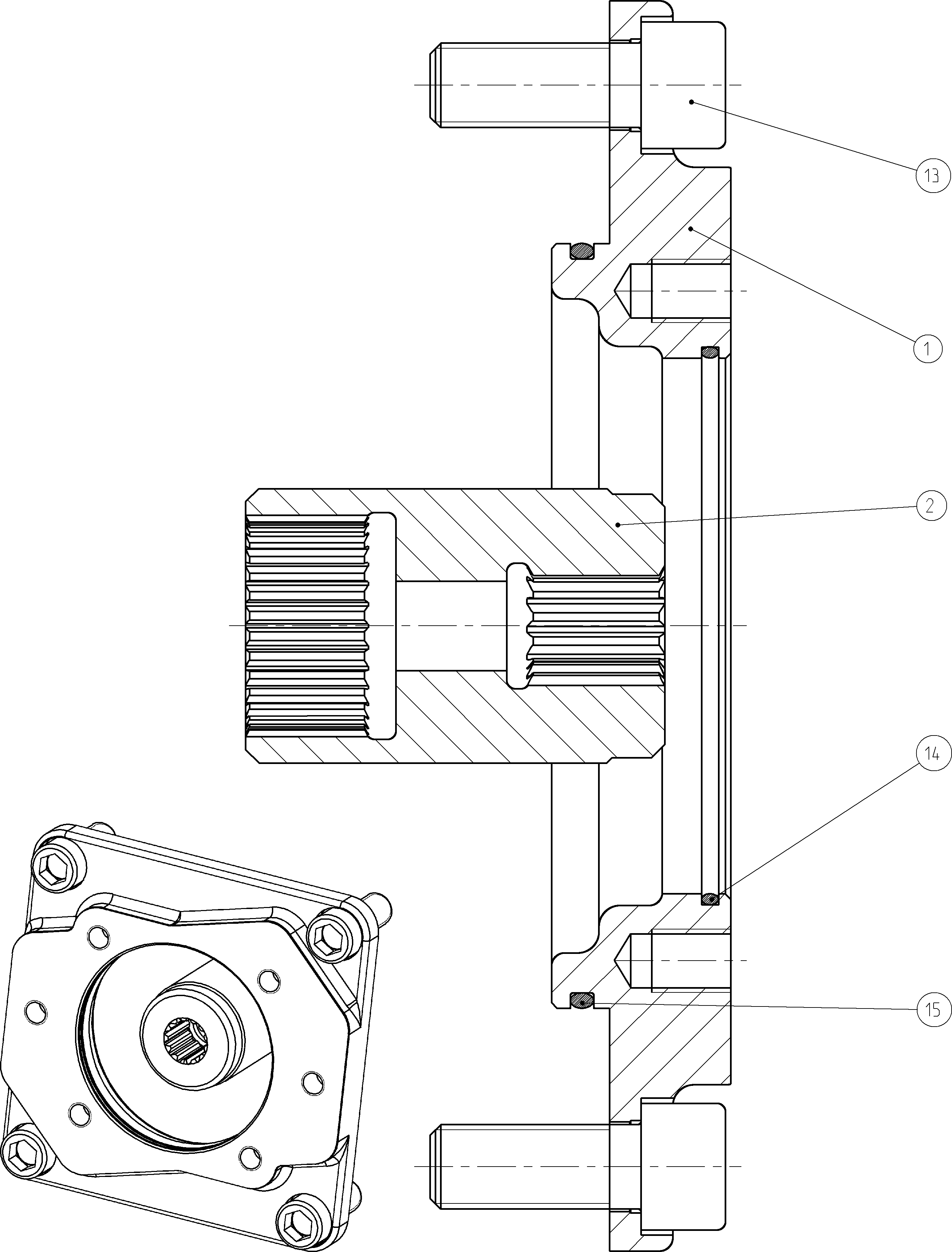 BELL HOUSING — Drawing