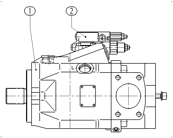 AA10VO85DFR1/52R-VSC12K01-SO905 — Drawing