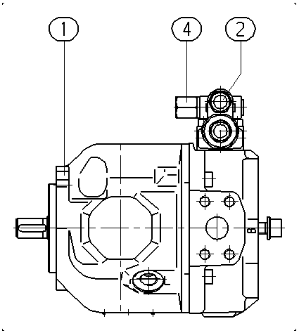 A A10VSO 18 DFR /31L-VRA12K52 — Drawing