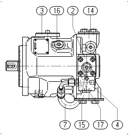 A AA10VSO 28 DFEH/31R-PKC62N00 -SO479 — Drawing