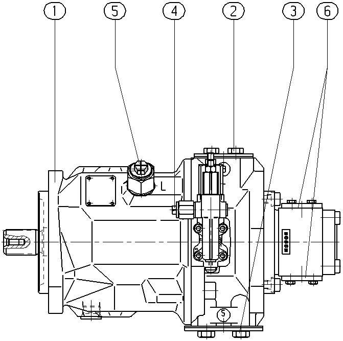 AL A10V O 71 DRG /31R-VSC12G20 -SO277 — Drawing