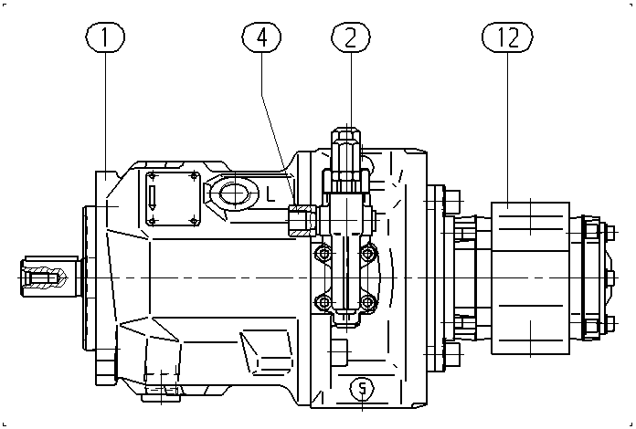 A A10VSO 28 DFR /31R-PPA12O30 — Drawing