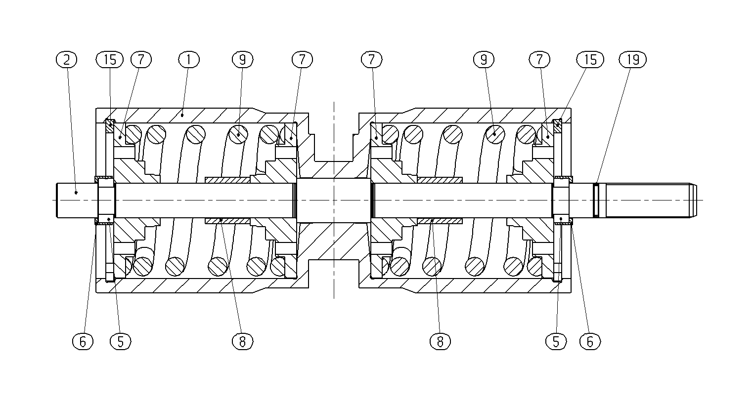 POSITIONING PISTON — Drawing