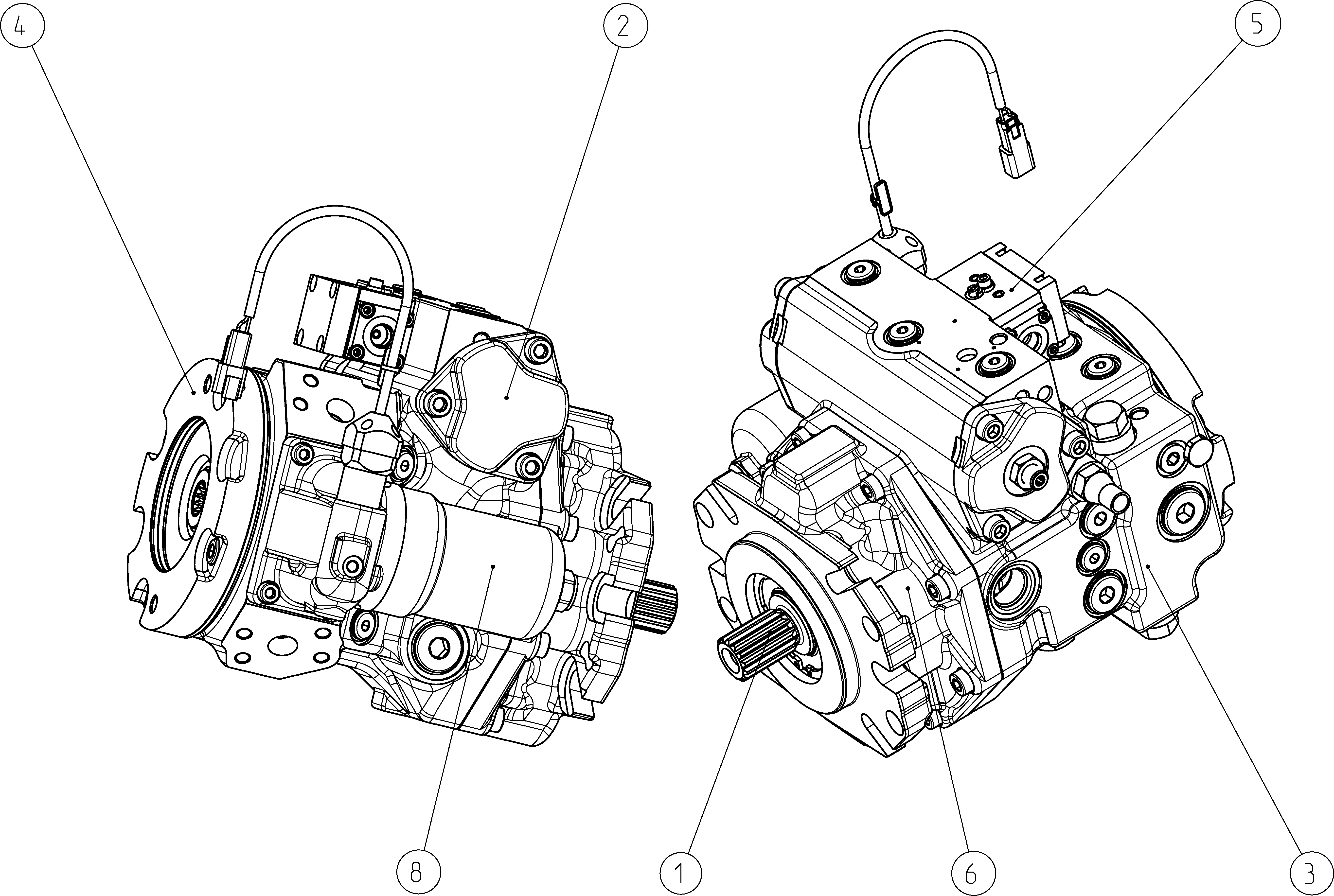 A4VG065HP1DP000/40XLNC6S71FB1S4AB00-S — Drawing