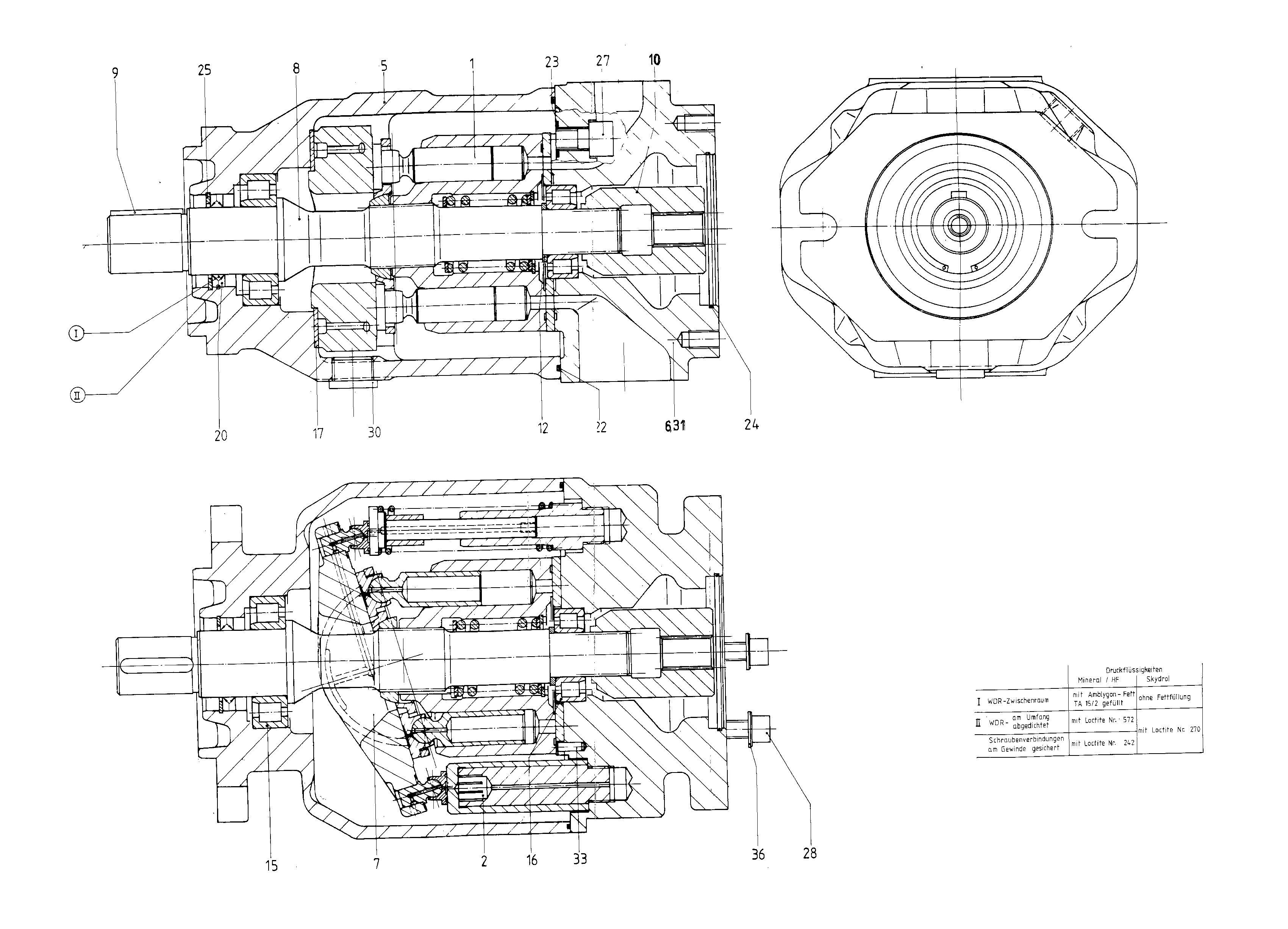 GE A10VSO100 OV /31R-VPA12K01 — Drawing