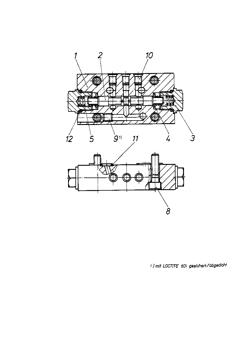 THROTTLE VALVE — Drawing