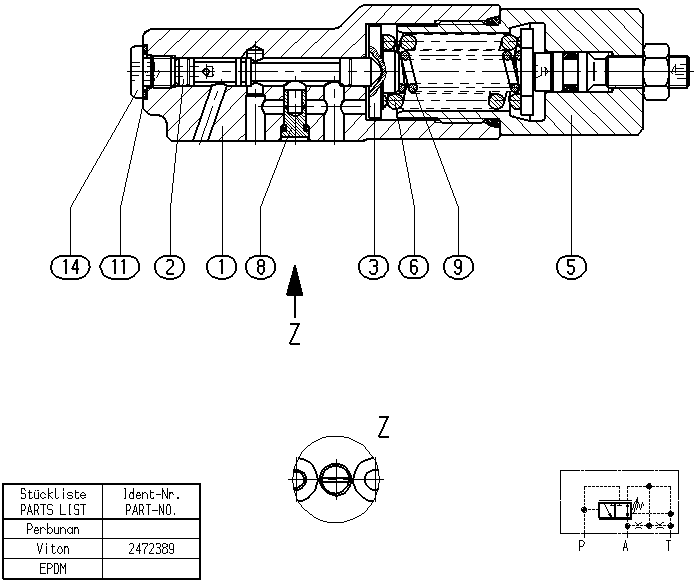 CONTROL VALVE — Drawing