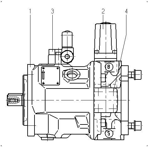 AAA10VSO100DFEO/31L-PKC62K52 — Drawing