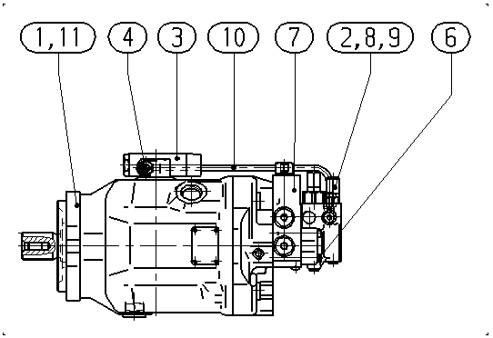 AHA10VO100DFLR/31L-PSC11N00-SO527 — Drawing