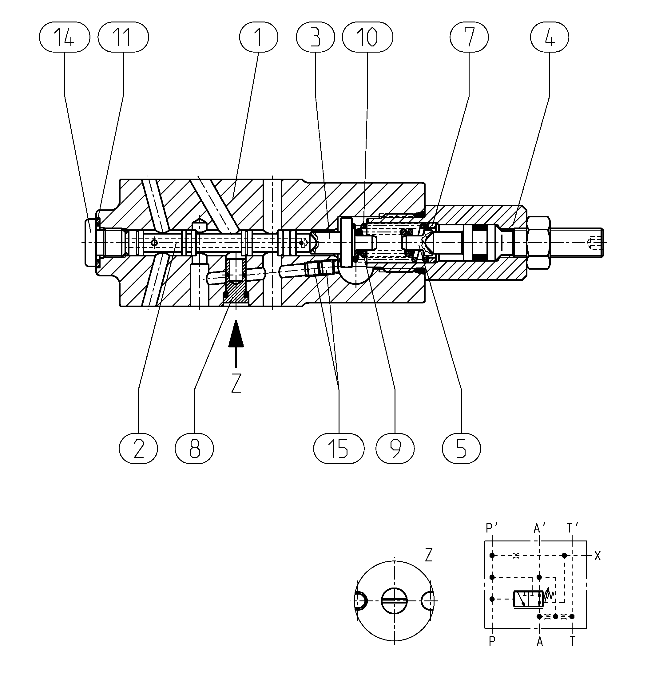 CONTROL VALVE — Drawing