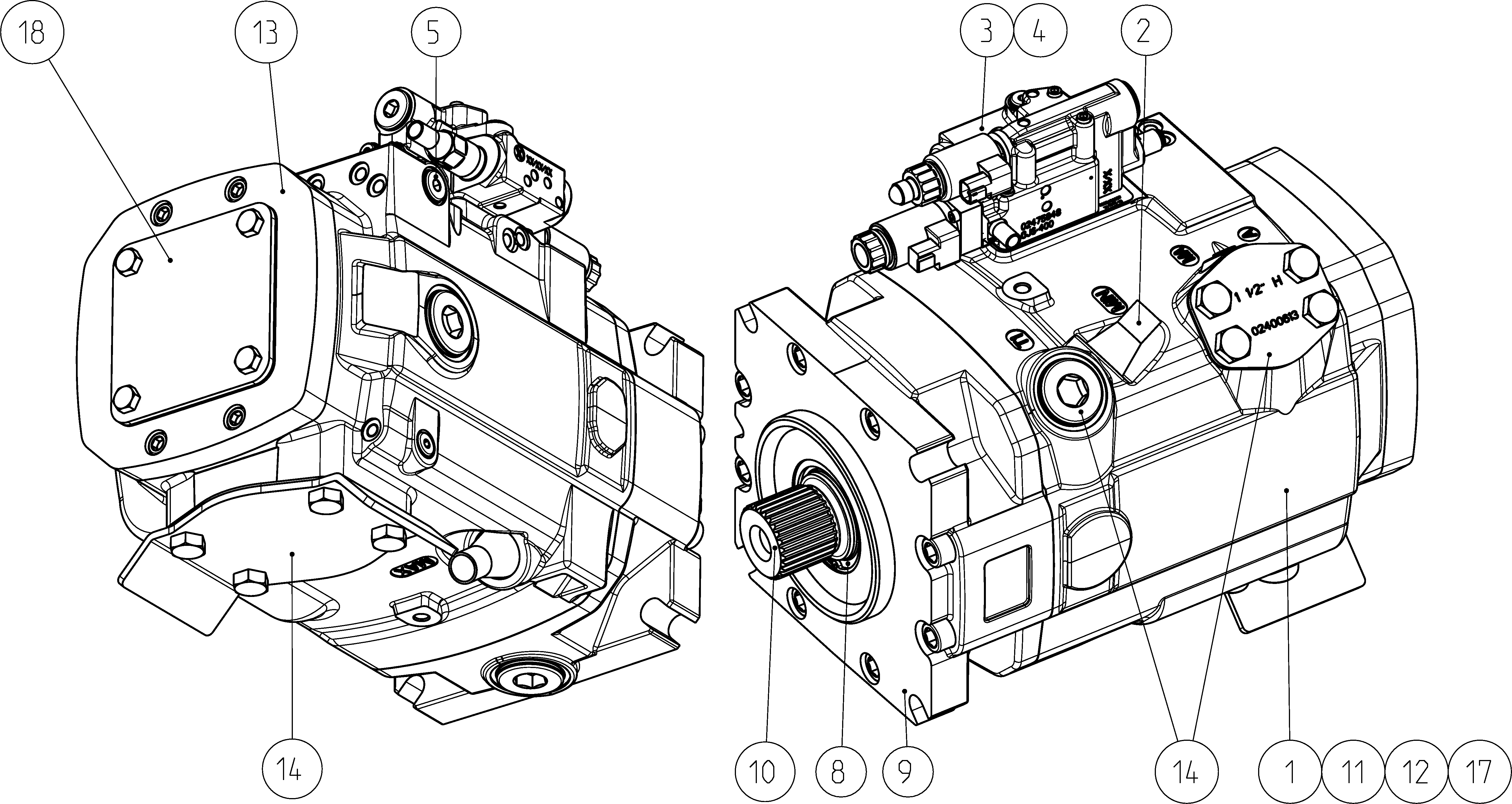 LA11VLO280E2DGT6AP0/40MRVE4A41SC4S70-S — Drawing