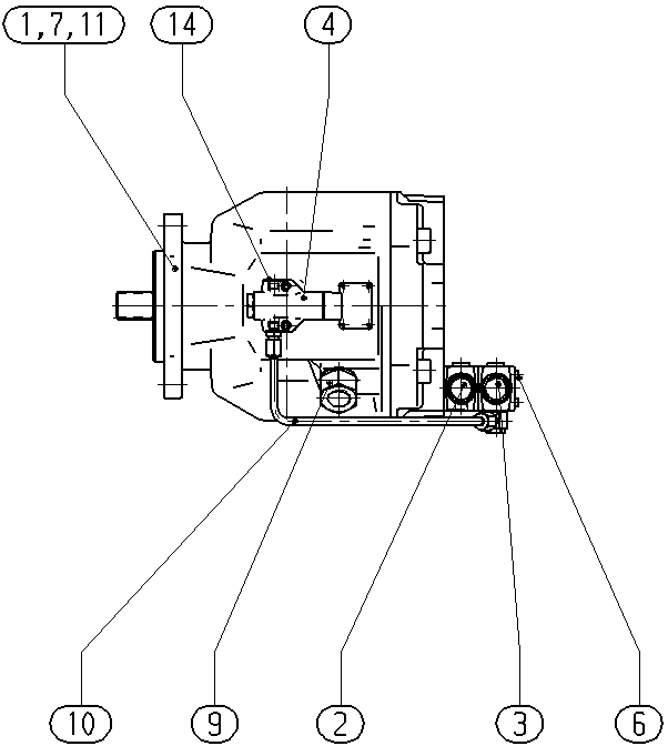 AP A10V O140 DFLR/31R-VQC11N00 -S2238 — Drawing