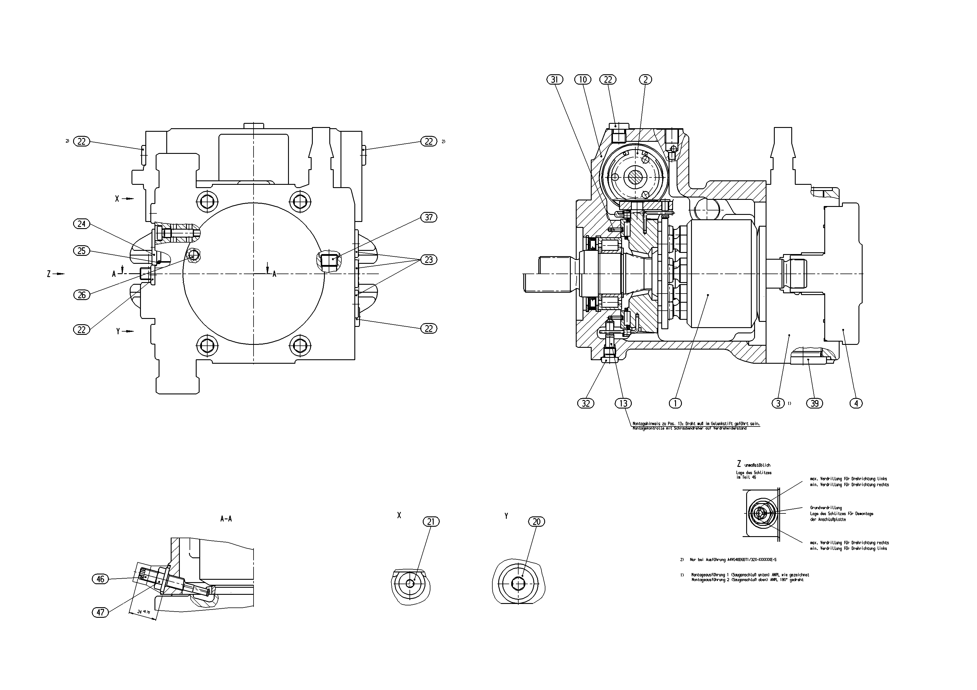 A4VG40DGDMT1/32L-NSC02K025E-S — Drawing