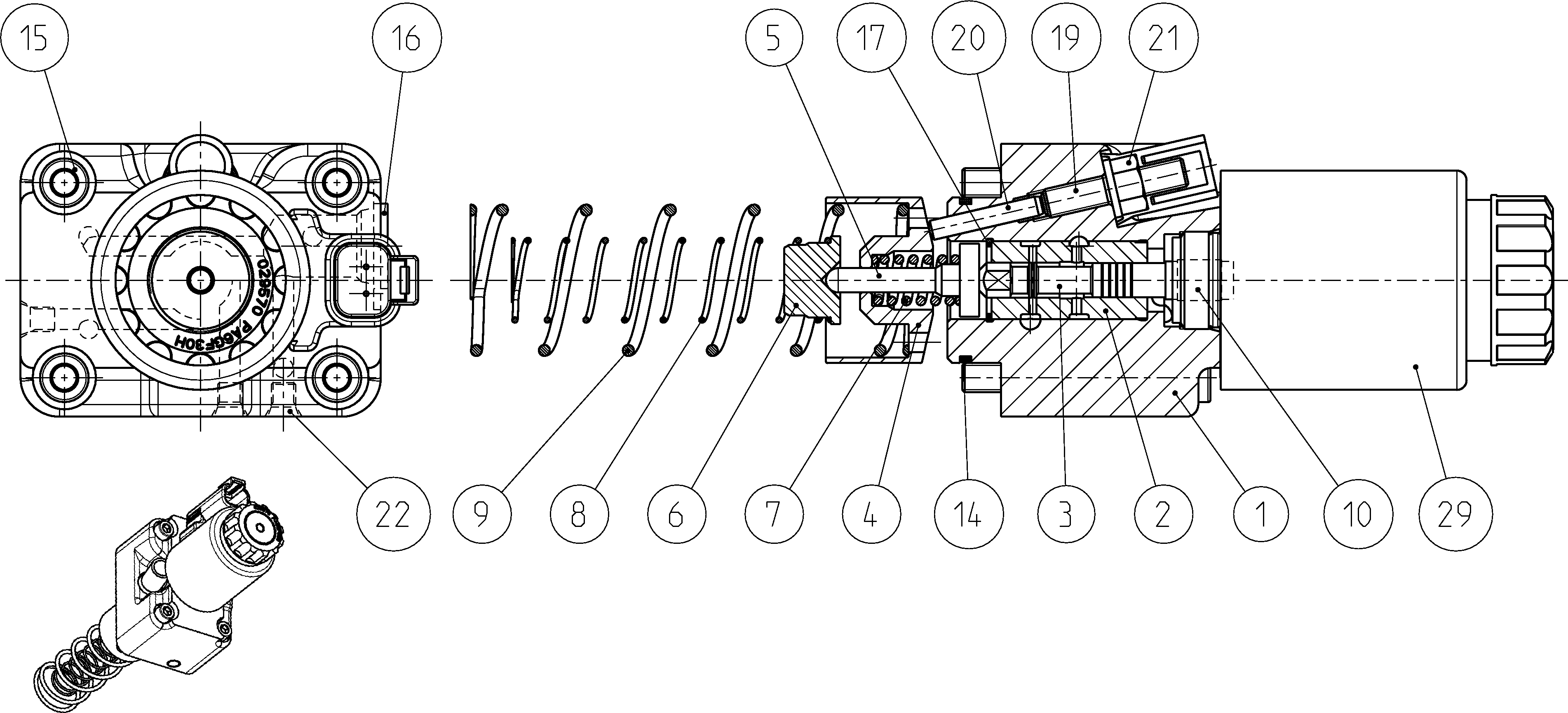 CONTROL PART — Drawing