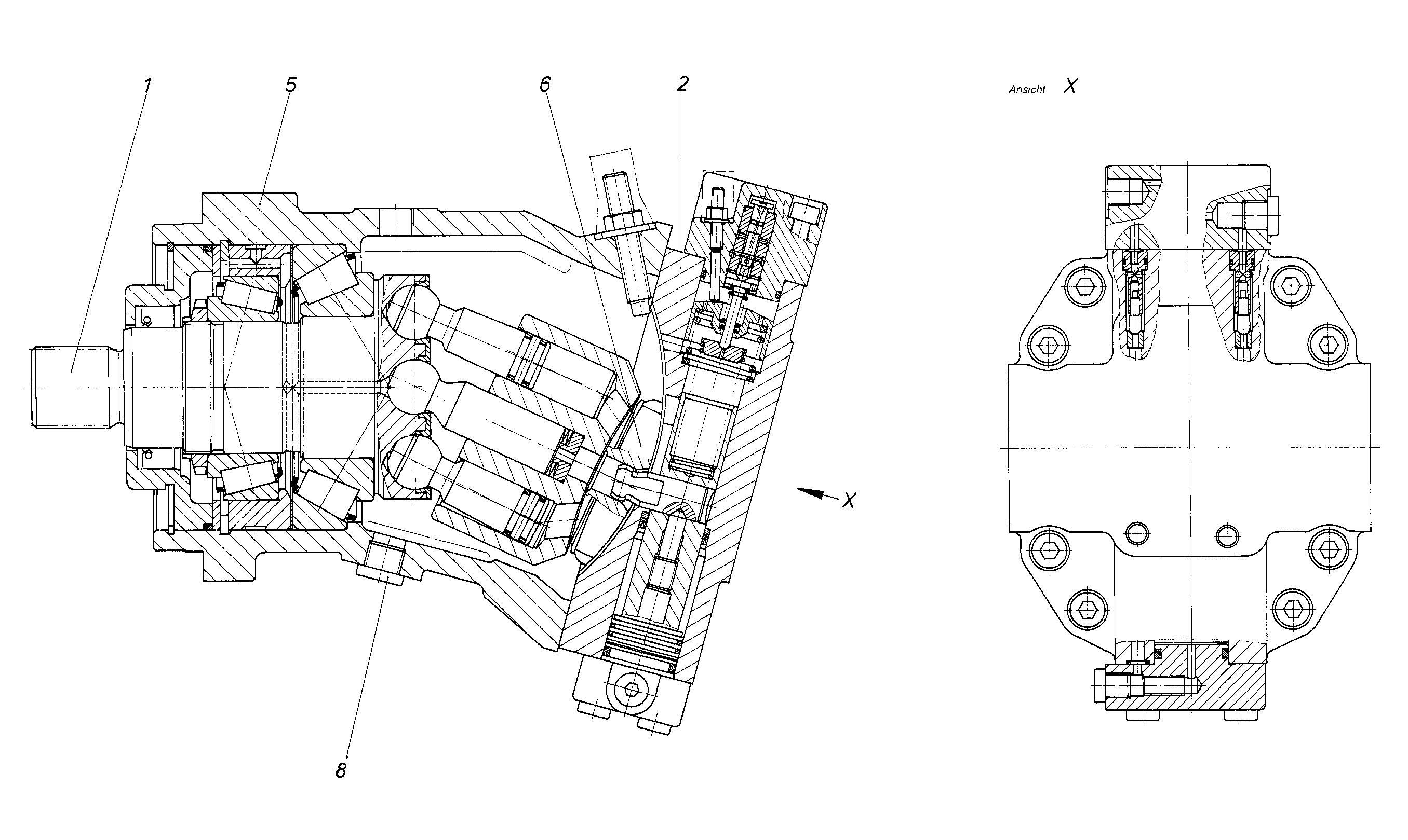 A6VM107HD1/60W-PZB020B — Drawing