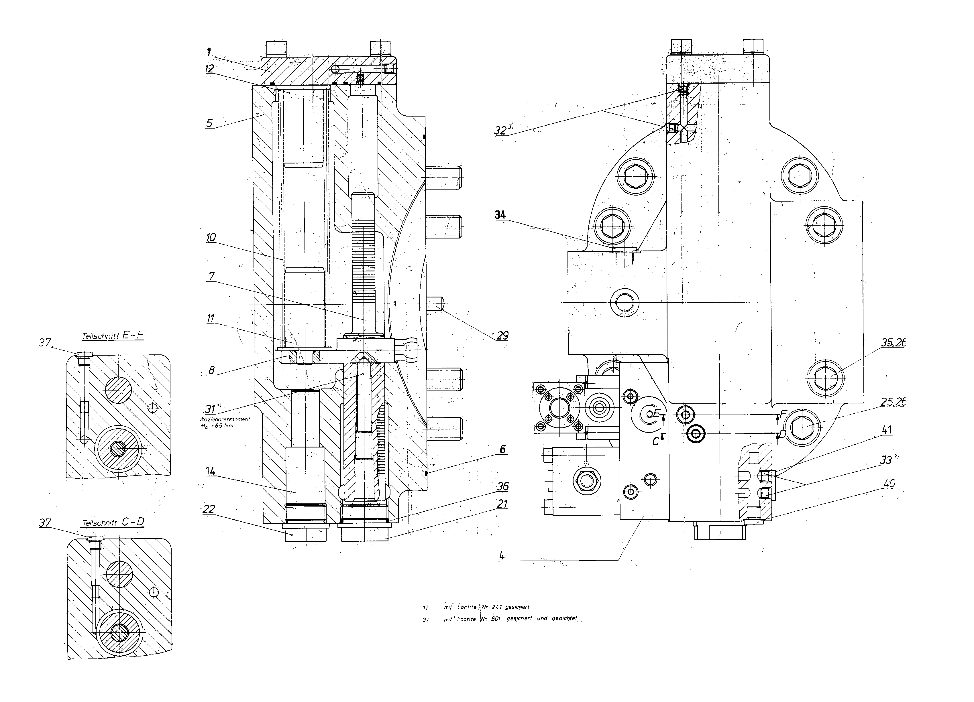 VERST. A7V 250 DR EL.FERNGEST — Drawing