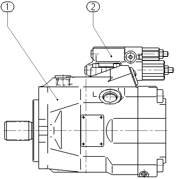 AL A10V O 60 DFR1/52R-VSC61N00 -SO547 — Drawing