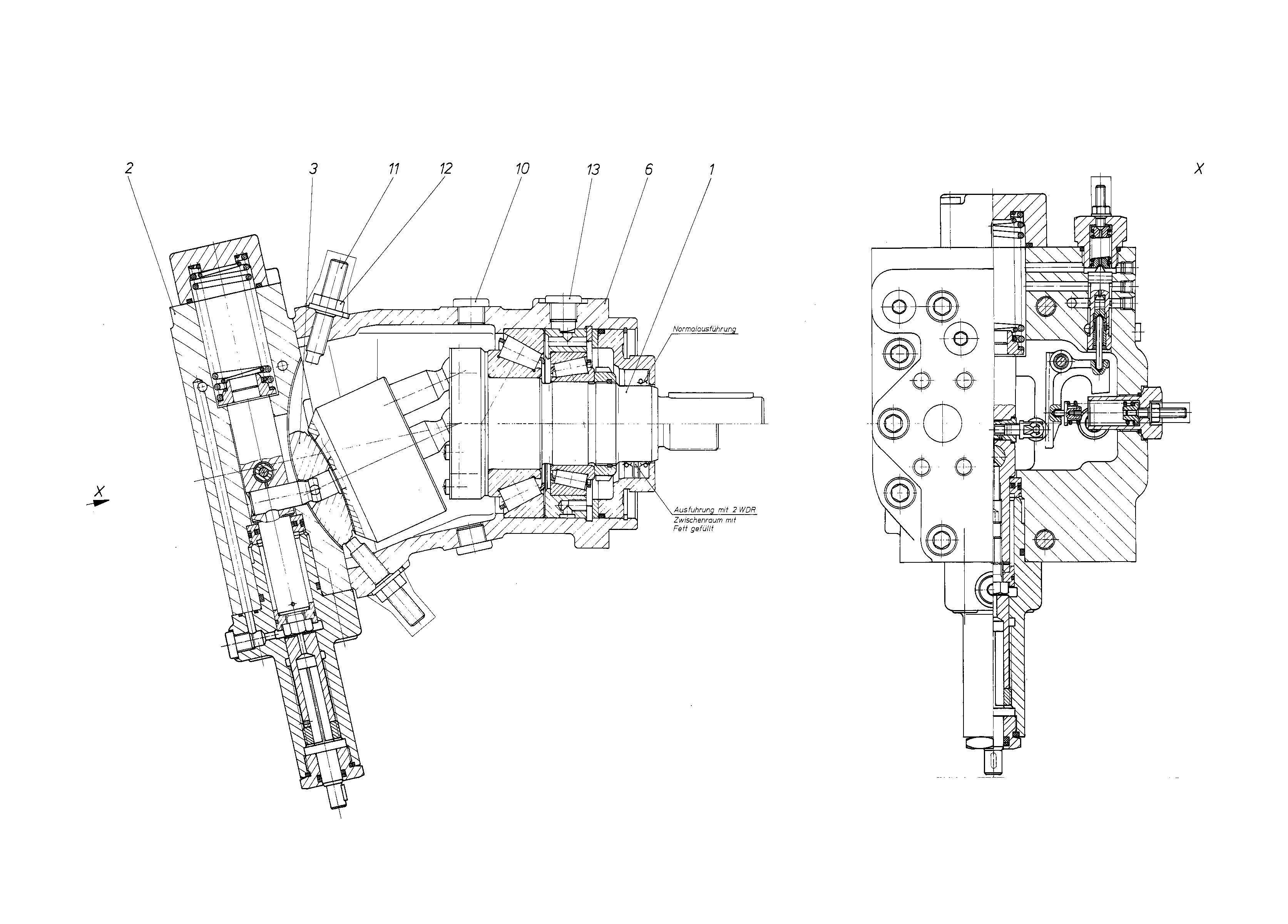A7VO160LRDM/61R-PZB01 — Drawing