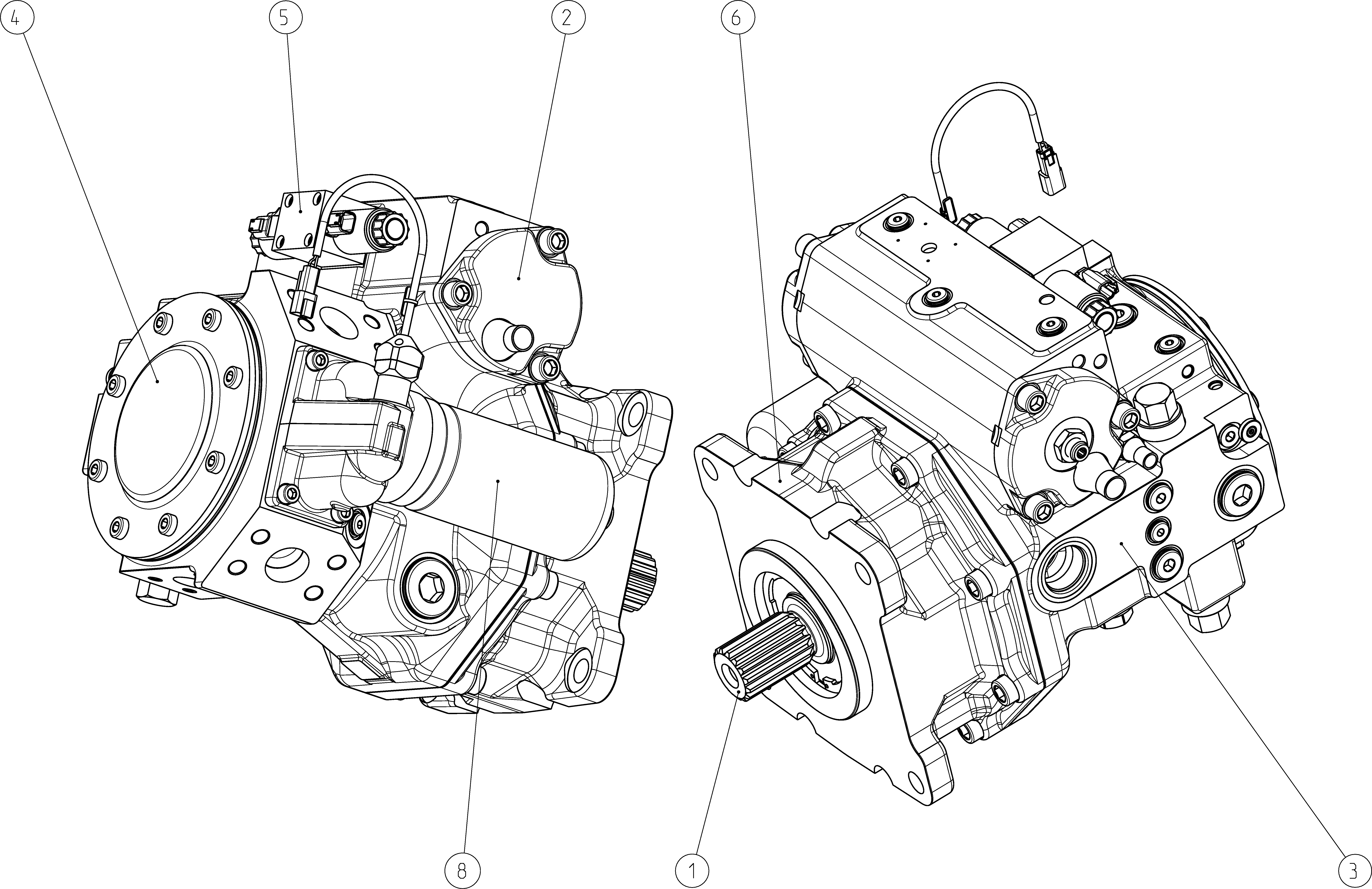 A4VG280EZ2DP0M0/40MLNE4T21F0000AB00-0 — Drawing