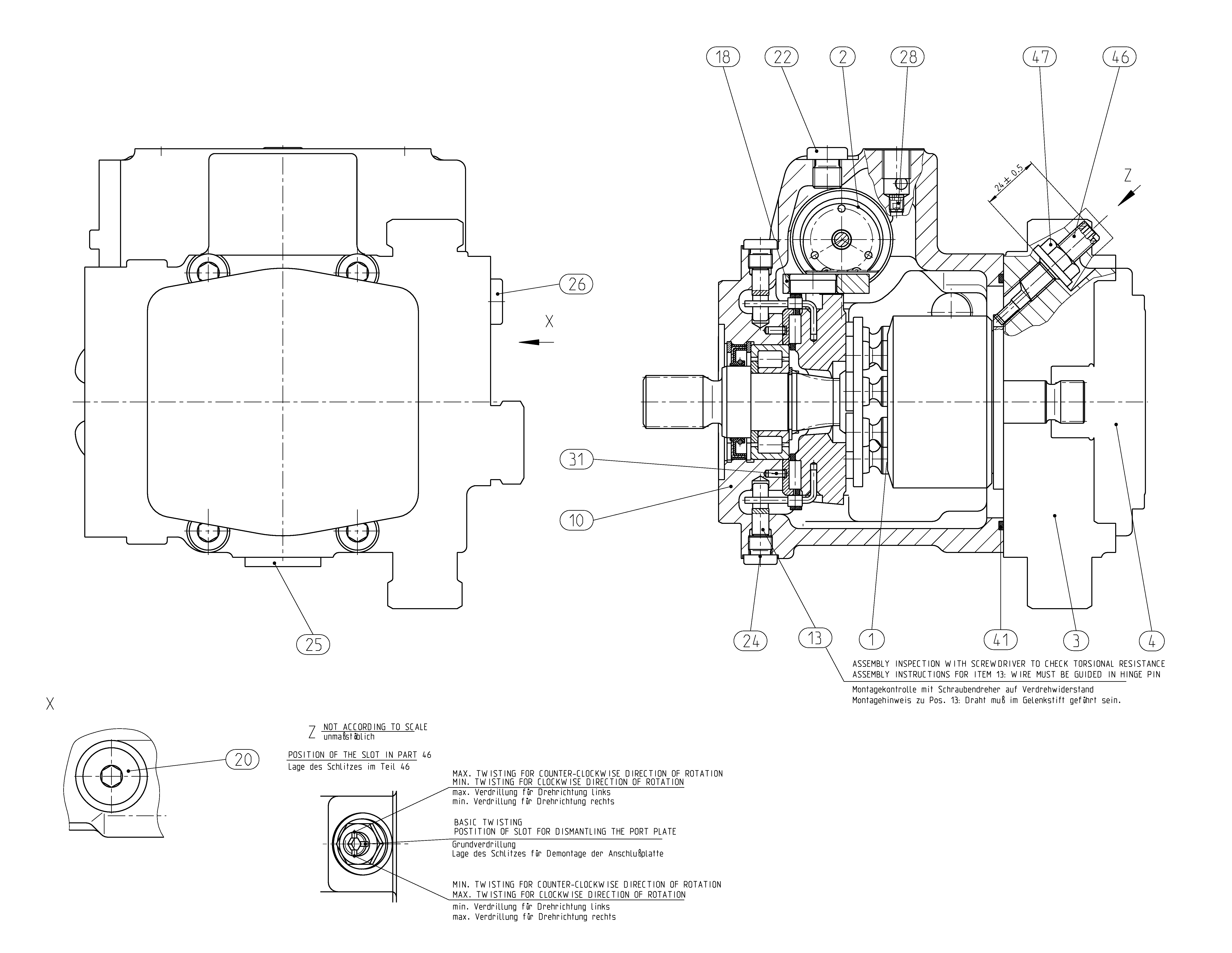 AA10VG18DGX1/10R-NSC66K013E-S *FNI* — Drawing