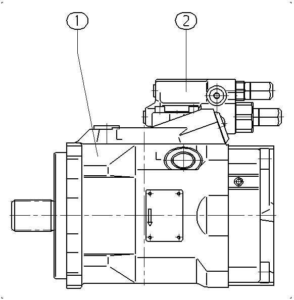 A A10V O 60 DR /52R-PSD61N00 — Drawing