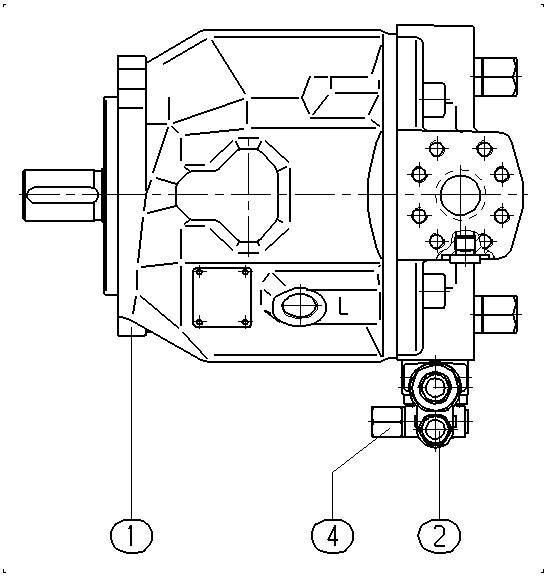 A A10VSO 28 DFR1/31R-VPA12N00 -SO239 — Drawing