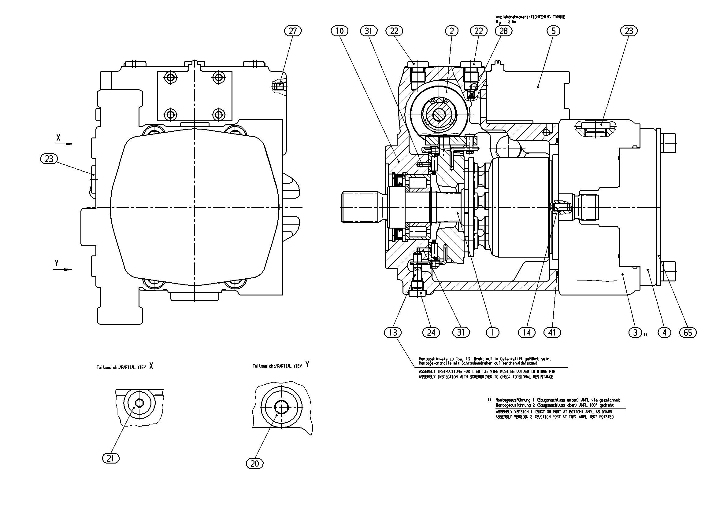 A10VG28EP41/10L-NSC10F015SH-S — Drawing