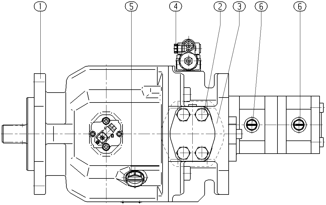 APA10VO100DFR1/31L-VWC44H00-S2417 — Drawing