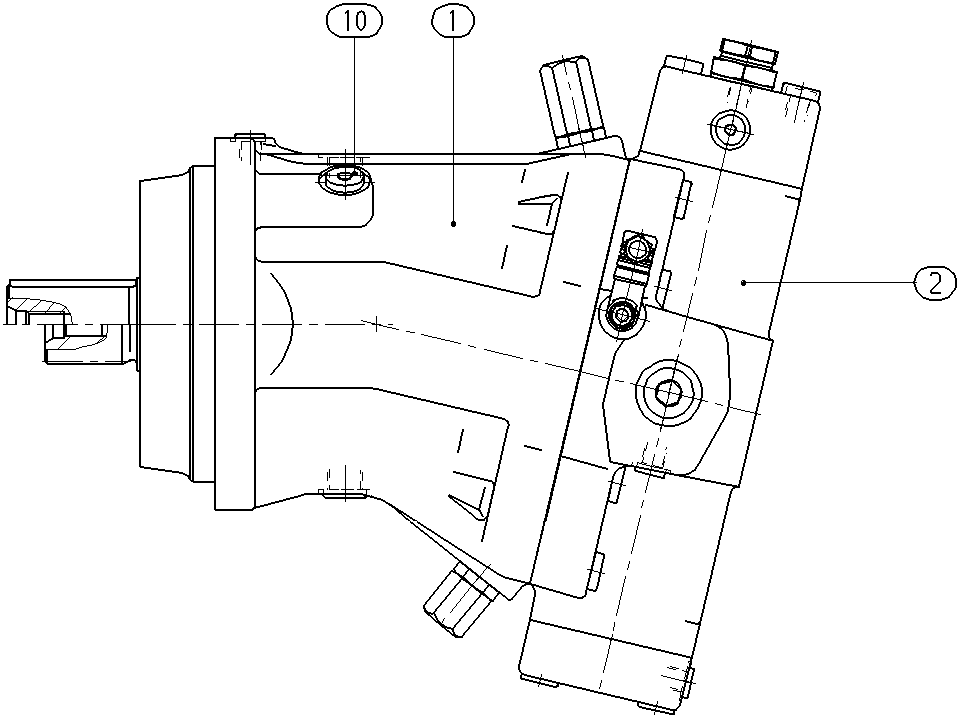 A A6V M 355 EP2 /63W1-VZH010FEB — Drawing