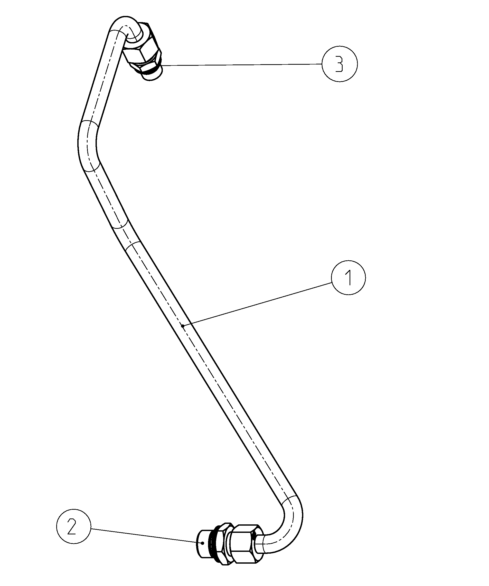 HYDRAULIC LINE — Drawing