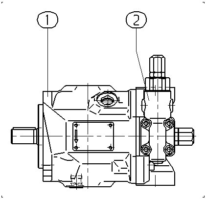 A A10VSO 18 DR1 /31R-PKC62N00 -SO275 — Drawing