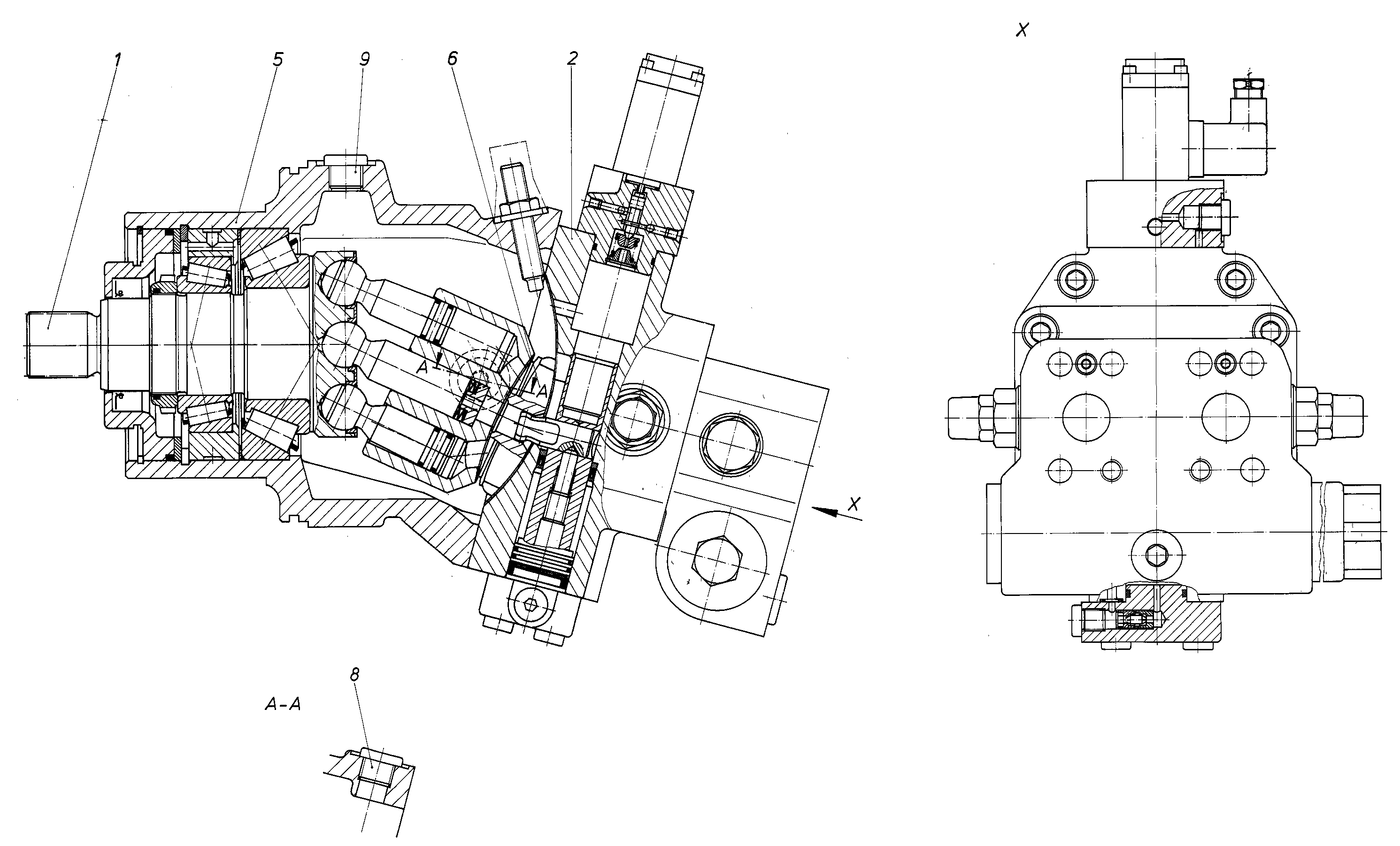 A6VE107EZ2/61W-PVU380B-S — Drawing