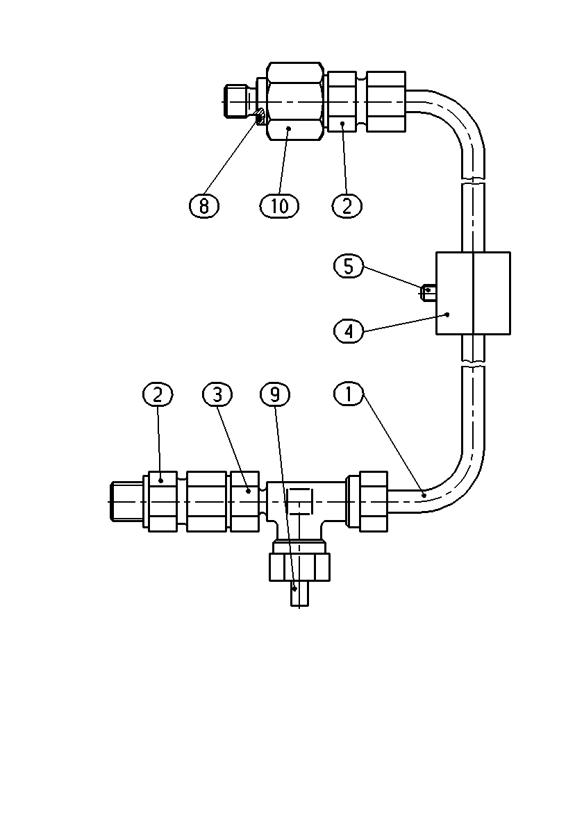 HYDRAULIC LINE — Drawing