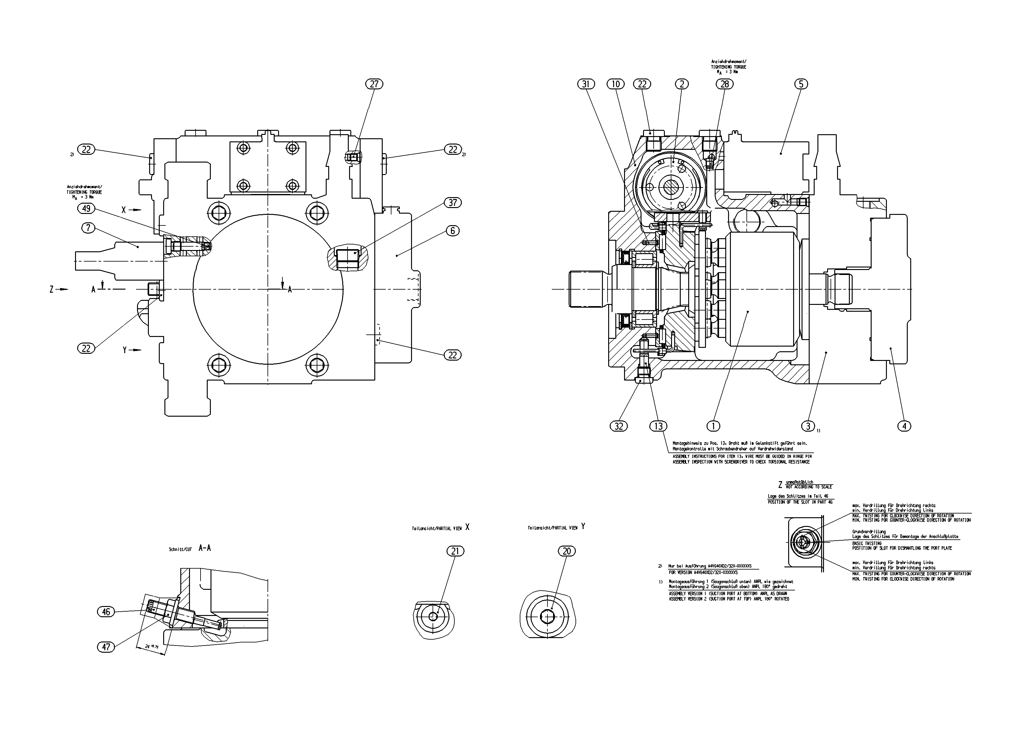 A4VG40HD3D2/32R-NUC02F005K — Drawing