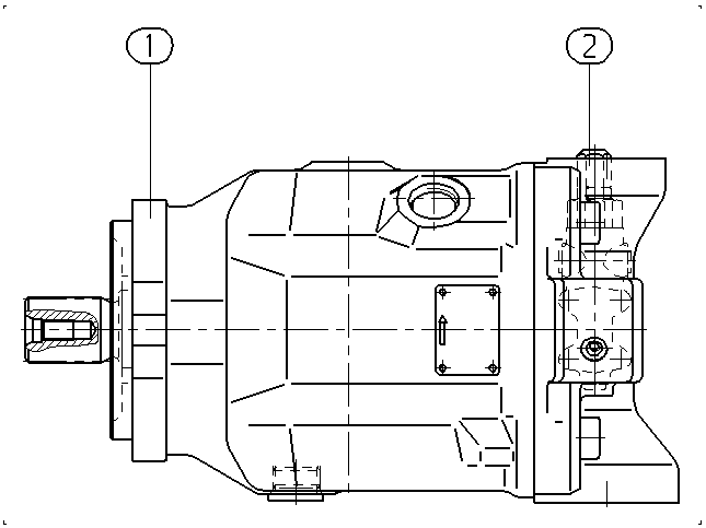 AA10VO100DR/31L-PSC12N00-SO420 — Drawing